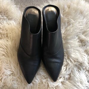 Dolce Vita Mules size 10 black leather